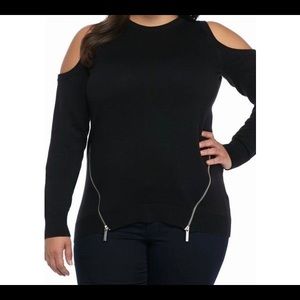 Michael kors cold shoulder sweater